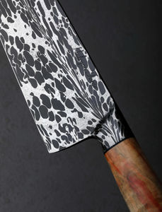 Cuchillo de Chef de Acero Inoxidable de Alta Calidad con Mango de Madera para Uso en la Cocina, Regalo para el Día de la Madre o Navidad - Product Image 6