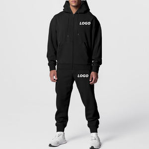 Chándal Deportivo con Capucha, Cremallera Completa, Transpirable, de Forro Polar, Personalizable con Logotipo, Unisex, de Poliéster - Product Image 3