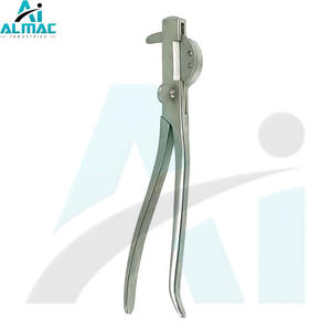 ALMAC Verboczy Emasculator Herramienta de castración de acero inoxidable quirúrgico veterinario para terneros de ganado para uso en granjas y ranchos - Product Image 2