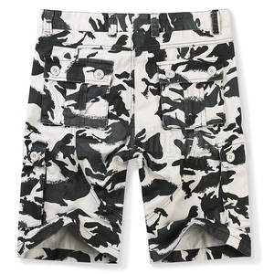 Pantalones cortos Cargo para hombre superventas, algodón de alta calidad, informales, cintura media, cremallera, estilo Fly, transpirable, patrón sólido, venta en línea - Product Image 2