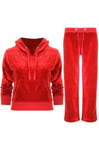 Conjunto Deportivo de Terciopelo de 2 Piezas para Mujer, Otoño Invierno, Chaqueta con Capucha y Cremallera de Manga Larga, Pantalones Deportivos, Traje para Correr - Product Image 6