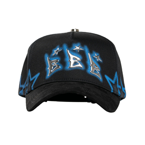 Topi Barbas Hats Custom 5 Panel Gorras Suede Vintage Baseball Caps Curved Brim Hitam Original B-STAR GRAFFITI Barbas Hats <span class=keywords><strong>Set</strong></span> Lengkap - Product Image 6