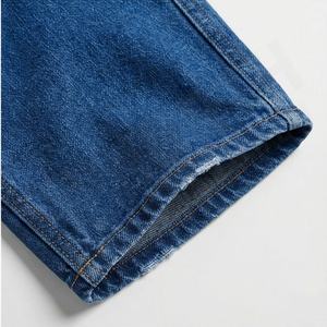 Custom Women Plus Size Straight Wide Leg Denim <b>Cargo</b> <b>Pant</b> Autumn Winter Multi Pocket Stacked Style Washed Premium Trendy Wear - Product Image 6