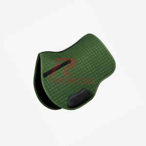 Vente en gros tapis de selle anglais durable tissu de coton matelassé doux doublure respirante rembourrage confortable parfait pour l'équitation - Product Image 3