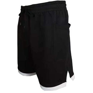 Conjunto de pantalones cortos recortados Unisex de alta calidad y sudadera con estampado personalizado de Puff para hombre, ropa de calle y trajes cortos para correr - Product Image 4