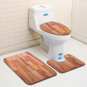 Custom Printed Bath <b>Mat</b> <b>Bathroom</b> Rug <b>Set</b> for <b>Bathroom</b> Non-Slip Shower Curtain Bath <b>Mat</b> - Product Image 6