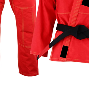 Uniforme de karaté professionnel pour adultes, vêtements d'arts martiaux doux et confortables avec logo personnalisé sur le devant, durable et respirant - Product Image 5