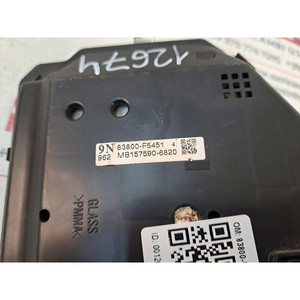 QUADRO TACHIGRAFO TOYOTA Yaris Serie 83800-F5451 (17>20) - Product Image 5