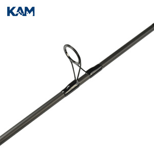 <span class=keywords><strong>Canne</strong></span> à pêche à la <span class=keywords><strong>carpe</strong></span> en carbone OEM 3,<span class=keywords><strong>6</strong></span> m en 2 brins, action parabolique 3,0 lb avec guides SiC et poignée fendue en EVA marron - Product Image 4