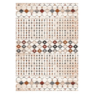 Tapis chenille antidérapant RUGS DEPOT LXDP-0756, multicolore, neutre, traditionnel, oriental, imprimé numériquement, lavable en machine, vente en gros - Product Image 1