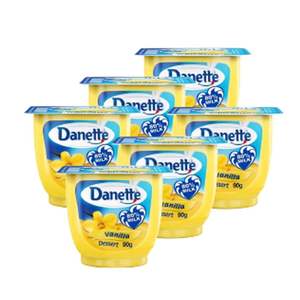 Duo Dessert crémeux chocolat et vanille, texture onctueuse Danette, 4 x 100g gobelets - Product Image 1