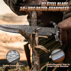 Couteaux de chasse de qualité supérieure en gros, couteaux de chasse à marque privée, couteaux de chasse à prix avantageux - Product Image 2