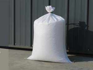 Sacos de PP tejidos blancos/azules 25/50Kg Bolsas de embalaje de plástico impresas digitalmente Mejor precio Listo para enviar Marca HM - Product Image 5