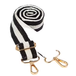 Cinturones de cuentas hechos a mano, elegante correa de repuesto para bolsos de hombro cruzados, monedero, accesorios decorativos de glowin fashion - Product Image 1