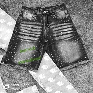 Pantalones Vaqueros de Último Diseño para Hombre 2023, Logotipo Personalizado, Ropa para Hombre, Pantalones Vaqueros para Hombre, OEM - Product Image 4