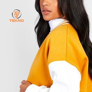 Vestes universitaires pour femmes personnalisées 2025 Vestes universitaires brodées de haute qualité pour jeunes adultes Service OEM personnalisé - Product Image 5