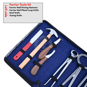 Juego de Herramientas de Herrador, Alicates para Recortar Cascos, Herrador para Caballos, Probador de Cascos y Juego de Cuchillas para Cascos - Product Image 2