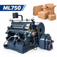 Manuelle Flachbett-Papierbox-Stanzmaschine, Hochleistungs-Karton-Rill- und Schneidemaschine für Verpackungsboxen