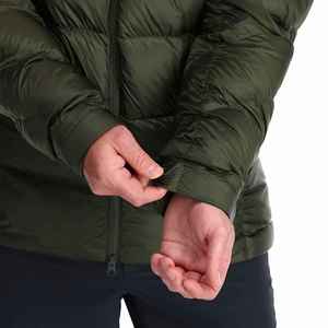 Veste d'extérieur matelassée chaude coupe-vent à capuche pour homme - Product Image 5