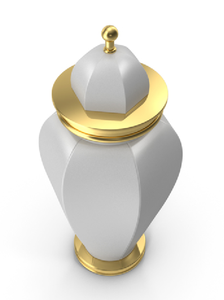 Urna de latón para cenizas humanas/urna de latón para cenizas de mascotas/urna conmemorativa de latón urna decorativa para exhibición en el hogar urna de entierro de latón - Product Image 3