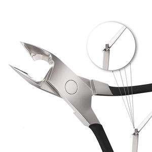 Pince à ongles à cuticules à ouverture large et légère avec logo personnalisé de haute qualité Lames durables en acier inoxydable Outils de beauté pour les doigts OEM - Product Image 6