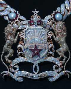 CONCEPTION Colgante Redondo de Moissanita Cristalina 3D con Incrustaciones, Chapado en Oro de 18K sobre Plata 925, Joyería Fina Estilo Hip Hop, Certificado GRA VVS - Product Image 3