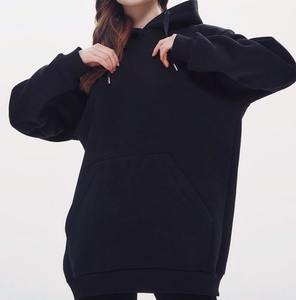 เสื้อสเวตเตอร์มีฮู้ดสำหรับผู้หญิงเสื้อสเวตเตอร์มีฮู้ดพิมพ์ลายเสื้อยิมแฟชั่นสีพื้น Dalian - Product Image 5