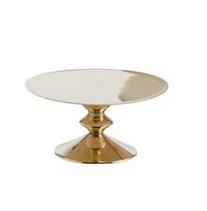 Classic Design Gold Finished Cake Stand Tabletop Decoration for Wedding Parties Best Quality Cake <b>Tools</b> - Product Image 1