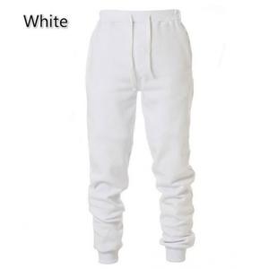 OEM Broderie personnalisée Logo Design Pantalon de survêtement de sport décontracté à coupe étroite pour hommes Pantalon de survêtement d'hiver noir anti-rides devant plat - Product Image 5