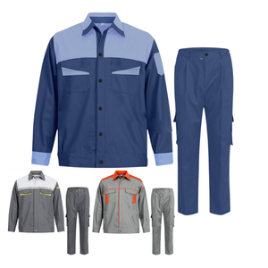 VN FACTORY Custom Breathable Quick Dry Construction Uniforms Workwear Casual Working Clothes Unisex Style Sets Jacket/Trouser - Product Image 2