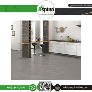 Promotion étonnante 1200x1800mm 9mm d'épaisseur Carreaux de porcelaine émaillée numérique de meilleure qualité-Utilisation scolaire moderne antidérapante résistante à l'acide - Product Image 6