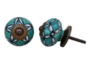 Perillas de Latón con Acabado Antiguo Verde para Armario, Tiradores Decorativos para Gabinetes y Cajones - Product Image 5