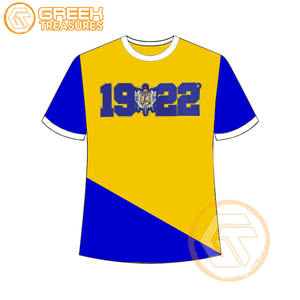 Vente en gros de t-shirt Sigma Gamma Rho pour femmes vêtements de sororité jersey de coton t-shirt respirant de haute qualité vêtements grecs pour femmes - Product Image 5