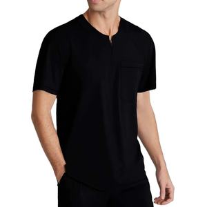 Uniformes de hospital uniformes de enfermera conjuntos de múltiples bolsillos superior y pantalones ajustados uniformes de enfermera - Product Image 1