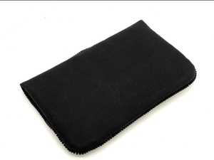 Pochette perlée brodée à la main Sac de soirée graine noire avec chaîne détachable - Product Image 4