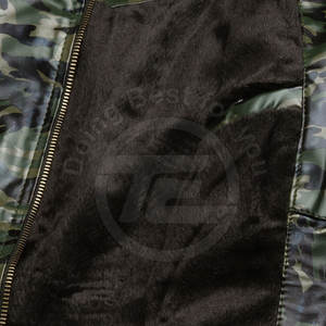 Meilleure vente veste d'hiver en cuir de mouton pour hommes Pakistan col montant de haute qualité respirant tricoté sans couture motif chauffant - Product Image 6