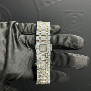Affordable Luxury Moissanite Watch | VVS Iced Out Moissanite Diamond Watch| Wholesale Diamond Tester Pass - Product Image 4