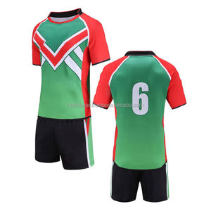 Uniforme de Rugby Unisex de alta calidad, conjunto transpirable con logotipo personalizado, estilo juvenil, Etiqueta Privada, ropa de fútbol para adultos - Product Image 1