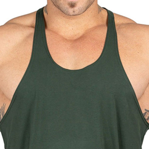 Camiseta sin mangas de talla grande cómoda de alta calidad para hombre, precio barato al por mayor, ropa deportiva para hombre, camiseta sin mangas a granel - Product Image 5