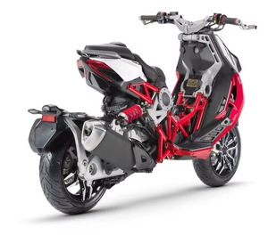 สกู๊ตเตอร์อิตัลเจ็ทส์ แดร็กสเตอร์ 300 สปอร์ต คุณภาพสูง เครื่องยนต์ 300 ซีซี ระบายความร้อนด้วยน้ำ สกู๊ตเตอร์แข่งขันในเมืองระดับพรีเมียม - Product Image 4