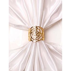 Stainless Steel Elegant Custom Gorgeous napkin <b>rings</b> Laser Cutting serviette <b>ring</b> Premium quality Round napkin <b>ring</b> - Product Image 1