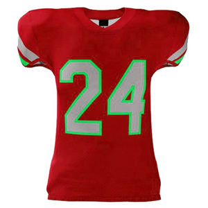 เสื้อเจอร์ซีย์ฟุตบอลอเมริกันพิมพ์ลายระเหิดเสื้อเจอร์ซีย์ใหม่ล่าสุดดีไซน์ยอดนิยม100% โพลีเอสเตอร์ออกแบบได้ตามต้องการ - Product Image 1