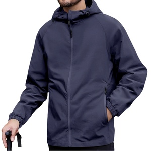 Chaqueta Softshell Ligera para Hombre, Chaqueta Impermeable con Capucha, Cortavientos para Senderismo, Impermeable, Chaqueta Cortavientos con Capucha para Exteriores 2026 - Product Image 3
