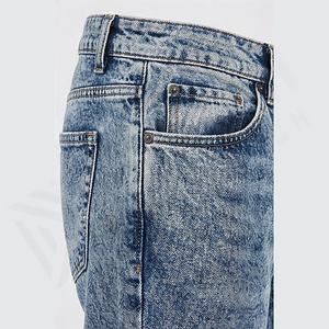 Pantalones Vaqueros Ajustados para Hombre, de Mezclilla, de la Mejor Calidad, con Lavado Medio, Pantalones de Alta Calidad, Color Personalizado al por Mayor - Product Image 5