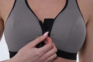 Women's High-strength <b>Sports</b> <b>Underwear</b> Integrated Chest Pad Seamless Back Buckle Yoga Vest Quick Dry High Support U-NECK Bra - Product Image 2