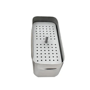 Estuche Esterilizador de Acero Inoxidable de 72 Orificios para Autoclave, Soporte Reutilizable para Limas Dentales Endo, Instrumentos Dentales Manuales de Alta Calidad con Certificación CE - Product Image 1