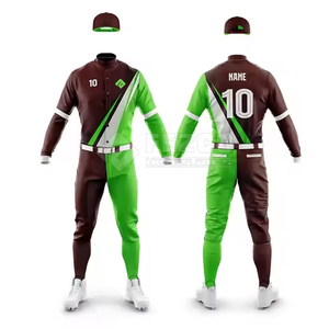 Uniforme de baseball pour jeunes de fabricant d'usine meilleure qualité conception personnalisée uniforme de baseball vêtements d'entraînement - Product Image 1