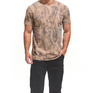 บริการ OEM เสื้อยืดผู้ชายเนื้อผ้าเบา พิมพ์ลายกราฟิก ทรงปกติ ผ้าฝ้าย 100% ถักทอ ระบายอากาศได้ดี เป็นมิตรกับสิ่งแวดล้อม แห้งเร็ว - Product Image 1