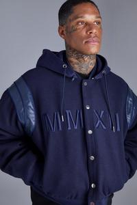 Chaquetas de hombre, abrigos con capucha de lana, sudaderas informales, chándal masculino, chaqueta de béisbol de moda, ropa de hombre, prendas de vestir exteriores - Product Image 4