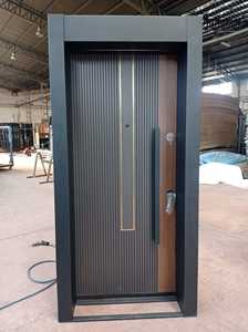 ABSDOOR FLAT Elegant Posmodern Ultimate Security Durable Estructura de acero inoxidable Entrada interior para apartamentos Hotel-Factory - Product Image 5